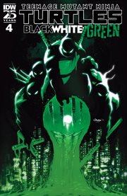 Teenage Mutant Ninja Turtles. Black, White, and Green cover image cdn