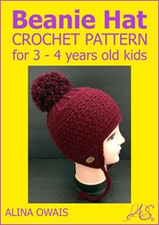 Beanie Hat Crochet Pattern for 3-4 Years Old Kids cover image cdn