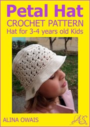 Petal Hat Crochet Pattern for 3-4 Years Old Kids cover image cdn