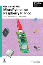 Get started with MicroPython on Raspberry Pi Pico : The Official Raspberry Pi Pico Guide cover image cdn