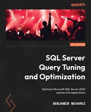 SQL Server Query Tuning and Optimization cover image cdn