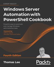 Windows Server Automation With Powershell Cookbook cover image cdn