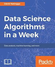 Data Science Algorithms in a Week cover image cdn