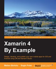Xamarin 4 by Example cover image cdn