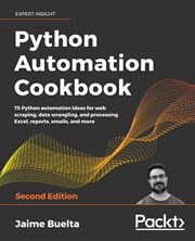 Python Automation Cookbook cover image cdn