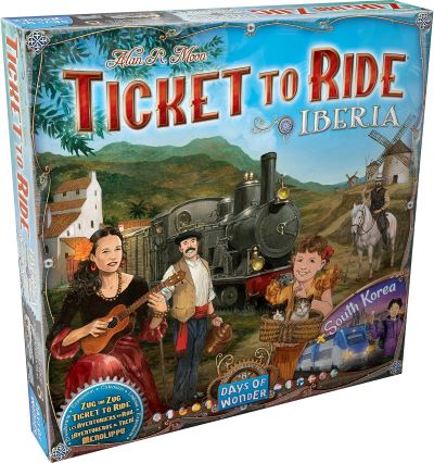 Ticket to ride: Iberia expansion cover image cdn