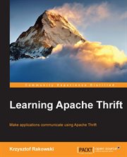 Learning Apache Thrift cover image cdn