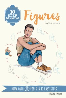 10-step drawing. Figures : draw over 50 poses in 10 easy steps  cover image cdn