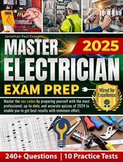 Master Electrician Exam Prep: Master the Nec Codes by Preparing Yourself With the Most Professional, cover image cdn