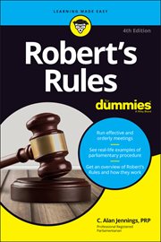 Robert's Rules for Dummies cover image cdn