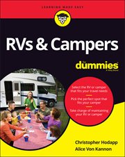 RVs & Campers for Dummies cover image cdn