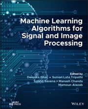 Machine Learning Algorithms for Signal and Image Processing cover image cdn