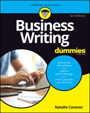 Business Writing for Dummies cover image cdn