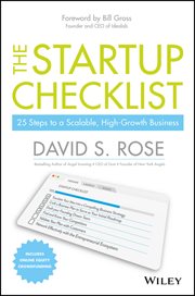 The Startup Checklist : 25 Steps to a Scalable, High-Growth Business cover image cdn