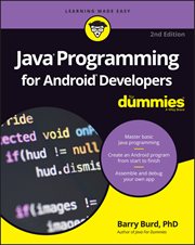 Java Programming for Android Developers for Dummies cover image cdn