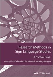 Research Methods in Sign Language Studies : A Practical Guide cover image cdn