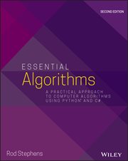 Essential Algorithms : A Practical Approach to Computer Algorithms Using Python and C# cover image cdn