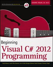 Beginning Visual C# 2012 Programming cover image cdn