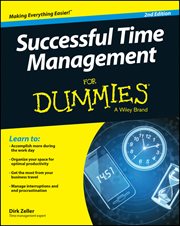 Successful Time Management for Dummies cover image cdn