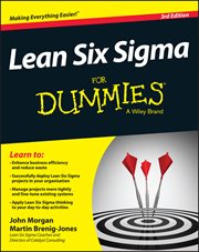 Lean Six Sigma for Dummies cover image cdn
