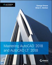 Mastering AutoCAD 2018 and AutoCAD LT 2018 cover image cdn