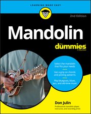Mandolin for Dummies cover image cdn