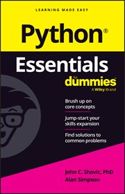 Python Essentials for Dummies cover image cdn