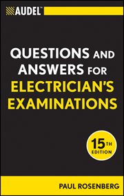 Audel Questions and Answers for Electrician's Examinations cover image cdn