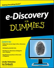 e-Discovery for Dummies cover image cdn