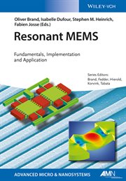 Resonant MEMS : Fundamentals, Implementation, and Application cover image cdn