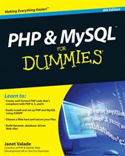 PHP and MySQL for Dummies cover image cdn