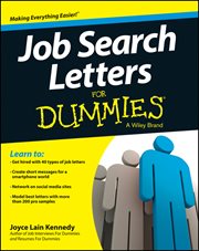 Job Search Letters for Dummies cover image cdn