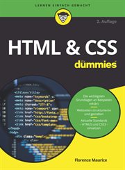 Html & Css Für Dummies cover image cdn