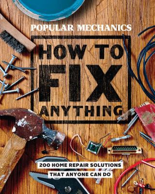 How to fix anything : essential home repairs anyone can do cover image cdn
