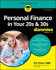 Personal Finance in Your 20s & 30s for Dummies cover image cdn
