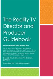 The Reality TV Director and Producer Guidebook cover image cdn