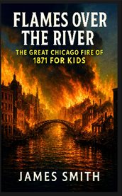 Flames Over the River : The Great Chicago Fire of 1871 for Kids cover image cdn