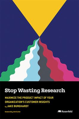 Stop wasting research : maximize the product impact of your organization's customer insights  cover image cdn