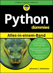 Python Alles-in-einem-Band für Dummies cover image cdn