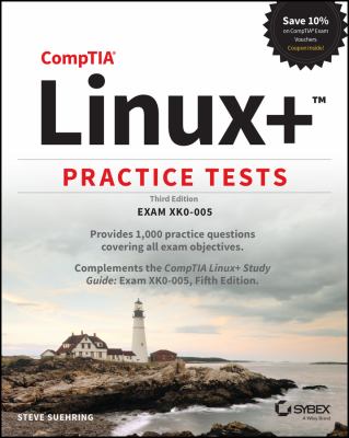 CompTIA Linux+ practice tests : exam XK0-005  cover image cdn