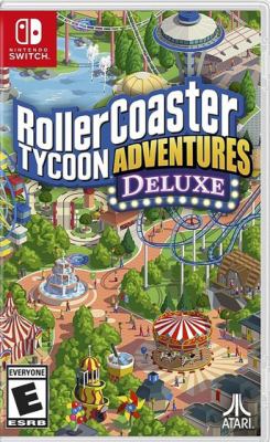 RollerCoaster tycoon adventures deluxe [Switch] cover image cdn