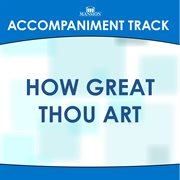 How Great Thou Art (Accompaniment Track) cover image cdn