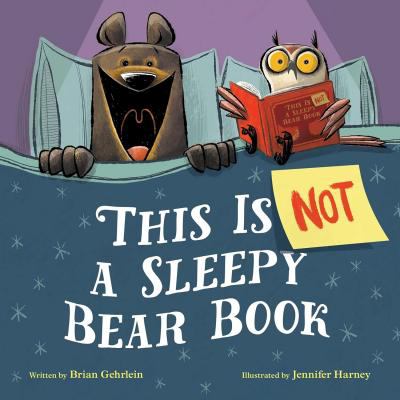 This is not a sleepy bear book  cover image cdn