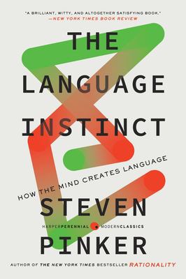 The language instinct : how the mind creates language  cover image cdn