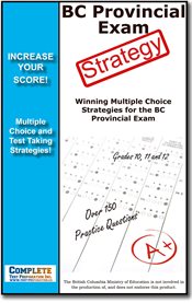BC Provincial Test: Strategy : Winning Multiple Choice Strategies For The Bc Provincial Test cover image cdn