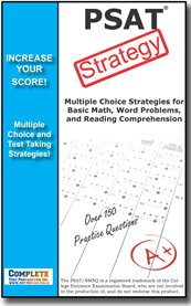 Master Psat Multiple Choice : Reading, Math And Word Problem Multiple Choice Strategy cover image cdn