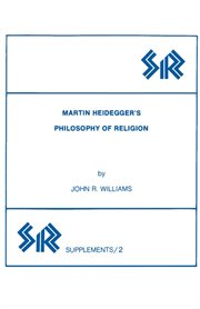 Martin Heidegger's Philosophy of Religion cover image cdn