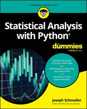 Statistical Analysis With Python for Dummies cover image cdn