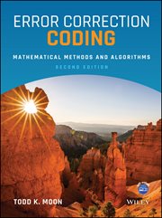 Error Correction Coding : Mathematical Methods and Algorithms cover image cdn