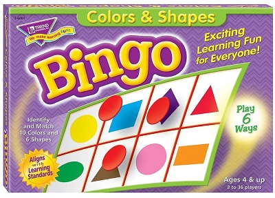 Colors & shapes bingo cover image